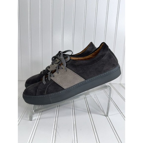 Saks Fifth Avenue Simon 18 Men’s Suede Sneakers Size 11M Mint Condition - Picture 4 of 16